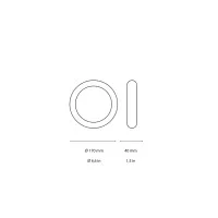 Ideal Lux Universal Round ceiling wall lamp