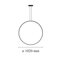 Flos Arrangements Round Large Element 54W by Michael
