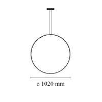 Flos Arrangements Round Large Element 54W by Michael