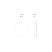 Ideal Lux base per Jedi paletto da terra