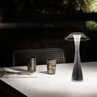 Kartell Space lampada led a batteria ricaricabile