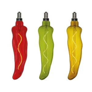 Daylight Filament Kitchen Peperone lampadina led E27 5W dimmerabile