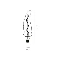 Daylight Filament Kitchen Peperone lampadina led E27 5W dimmerabile