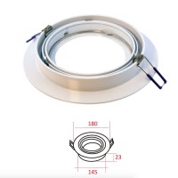 MOLVENO LIGHTING Eclypse LED Faretto Incasso Orientabile Bianco