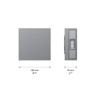 BEGA Applique quadrato led 4 emissioni IP65