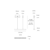 Artemide Funivia Sharping Pendant suspension led module