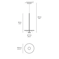 copy of Vibia Bamboo LED Floor Lamp with Spike for Outdoor IP66