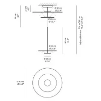 Vibia Flat 5930 lampada led a sospensione