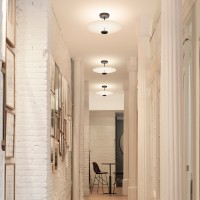 Vibia Flat 5915 lampada led da soffitto bianca