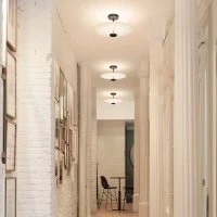 Vibia Flat 5915 lampada led da soffitto bianca