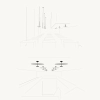 Vibia Flat 5915 lampada led da soffitto bianca