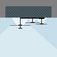 Vibia Flat 5905 ceiling led lamp