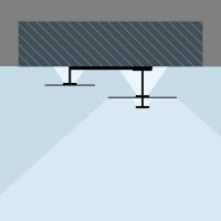Vibia Flat 5910 lampada led da soffitto