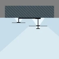 Vibia Flat 5910 lampada led da soffitto