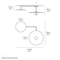 Vibia Flat 5910 lampada led da soffitto