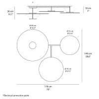 Vibia Flat 5922 lampada led da soffitto