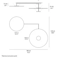 Vibia Flat 5924 lampada led da soffitto