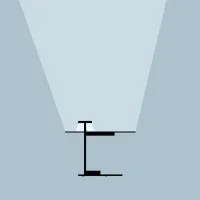 Vibia Flat 5950 lampada led da terra 24V
