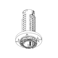 Artemide recessed structure frame for Vector Recessed
