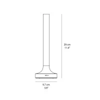 Kartell Goodnight lampada led a batteria ricaricabile