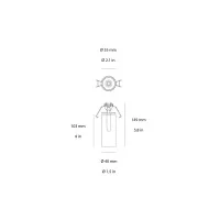 Artemide Vector Semirecessed ceiling led projector