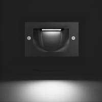 Cariboni FIN XS LED 4W 300lm 3000K Segnapasso Faretto Incasso
