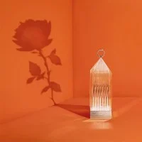 Kartell Lantern led lamp with rechargeable battery