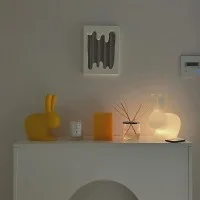 copy of Qeeboo Rabbit XS Battery-Powered RGB LED Lamp for Indoors