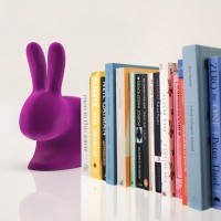 Qeeboo Rabbit XS fermaporta e reggilibro
