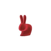 Qeeboo Rabbit XS fermaporta e reggilibro Qeeboo Rabbit XS fermaporta e reggilibro