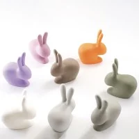 Qeeboo Rabbit Chair Baby sedia decorativa Qeeboo Rabbit Chair Baby sedia decorativa