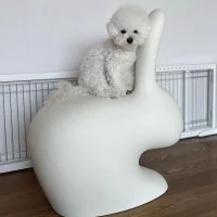Qeeboo Rabbit Chair decorative seat