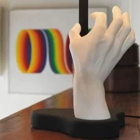 Fontana Arte Mano lampada da tavolo