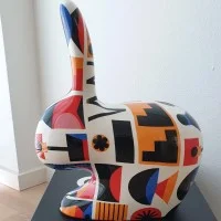 Qeeboo Rabbit Edition Oggian complemento decorativo