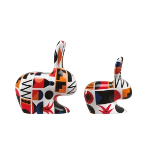 Qeeboo Rabbit Edition Oggian complemento decorativo