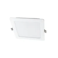 Lampo Pannello quadrato Slim LED Da Incasso 24W 220x220mm 230V IP54