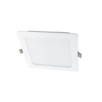 Lampo Slim square Recessed LED Panel 24W 220x220mm 230V IP54
