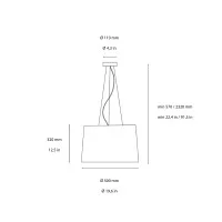 Ideal Lux London lampada da sospensione