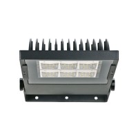 Cariboni NEWTON Grigio Alluminio LED Proiettore Esterno 140W