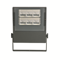 Cariboni NEWTON Grigio Alluminio LED Proiettore Esterno 140W