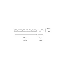 Ideal Lux Prive AP8 wall lamp applique