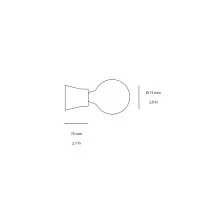 Ideal Lux Winery wall lamp