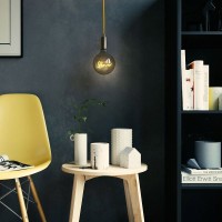 LED Curved Vintage Lamp Globe D.125 LOVE E27 5W 2000K 250lm
