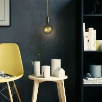 LED Curved Vintage Lamp Globe D.125 LOVE E27 5W 2000K 250lm
