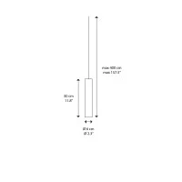 Lodes A-Tube tubular suspension lamp