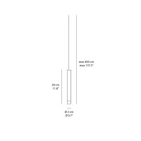 Lodes A-Tube Nano lampada sottile a sospensione
