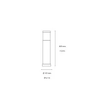 Ideal Lux Tronco PT1 Small floor stake