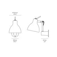 Rotaliana Luxy W0 wall lamp
