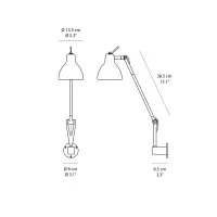 Rotaliana Luxy W1 wall lamp