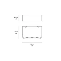 Rotaliana Frame led biemission wall lamp Rotaliana Frame led biemission wall lamp